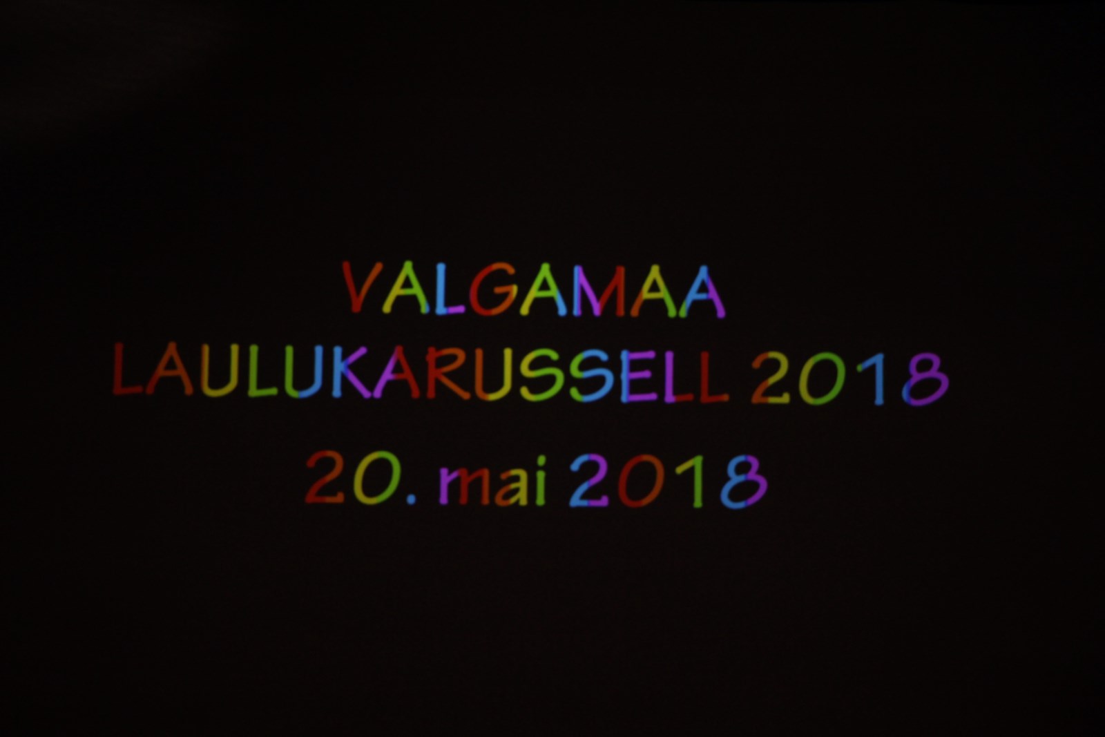 Valgamaa Laulukarusell 2018
